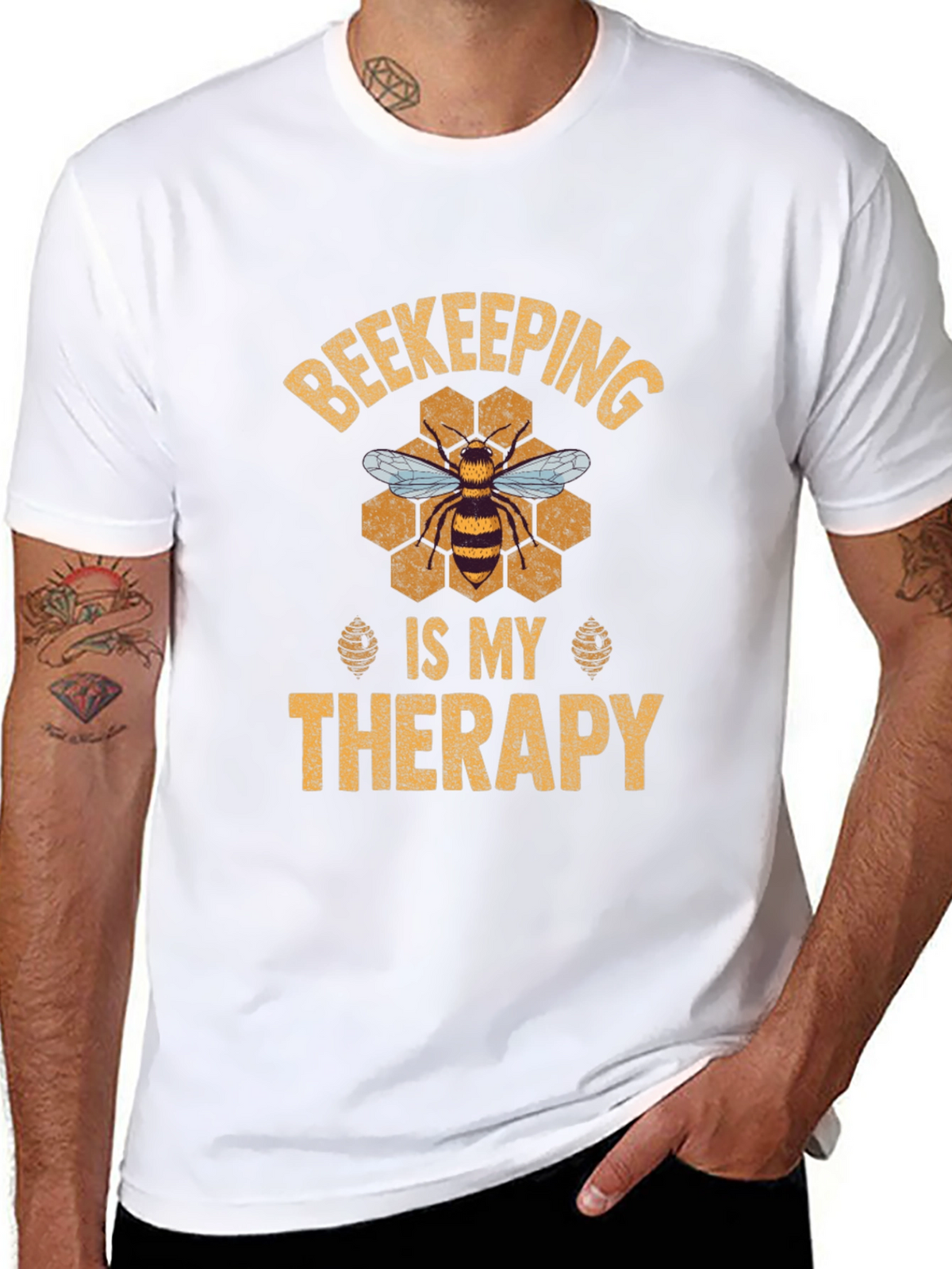 Beekeeping is My Therapy T-Shirt