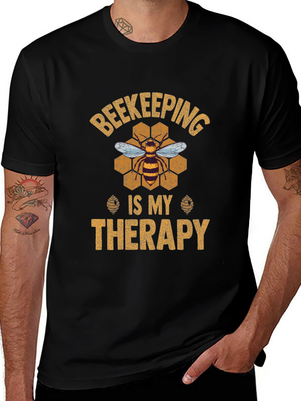 Beekeeping is My Therapy T-Shirt