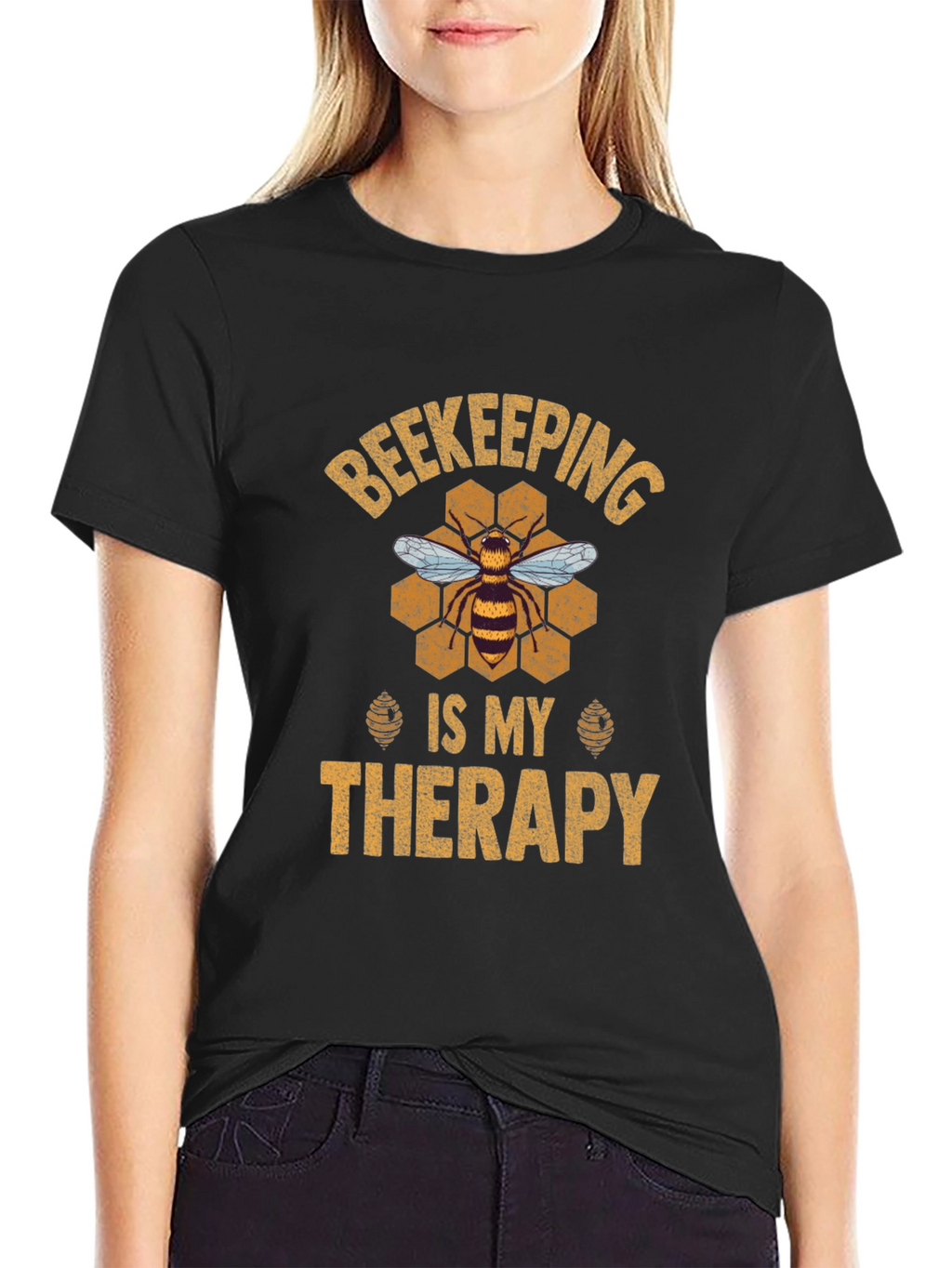 Beekeeping is My Therapy T-Shirt