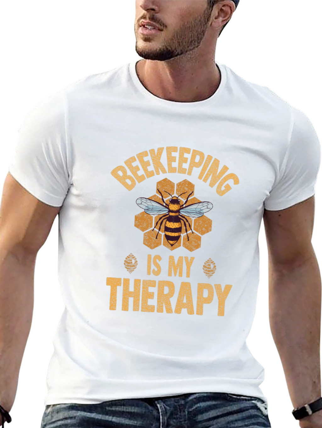 Beekeeping is My Therapy T-Shirt