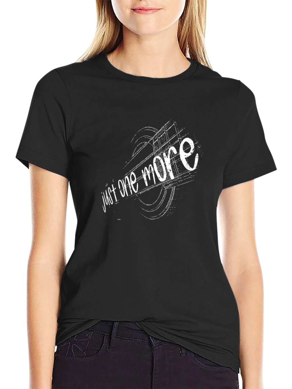 Just One More Black T-Shirt