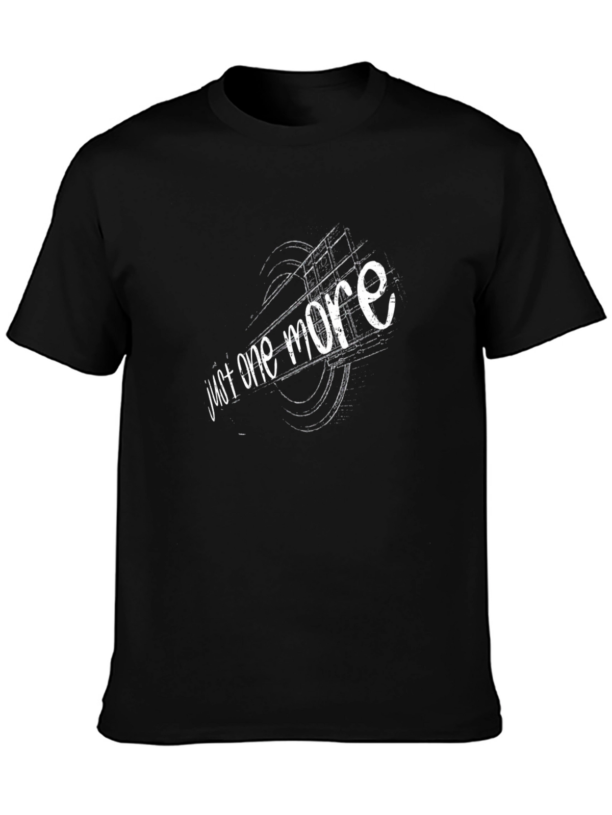Just One More Black T-Shirt