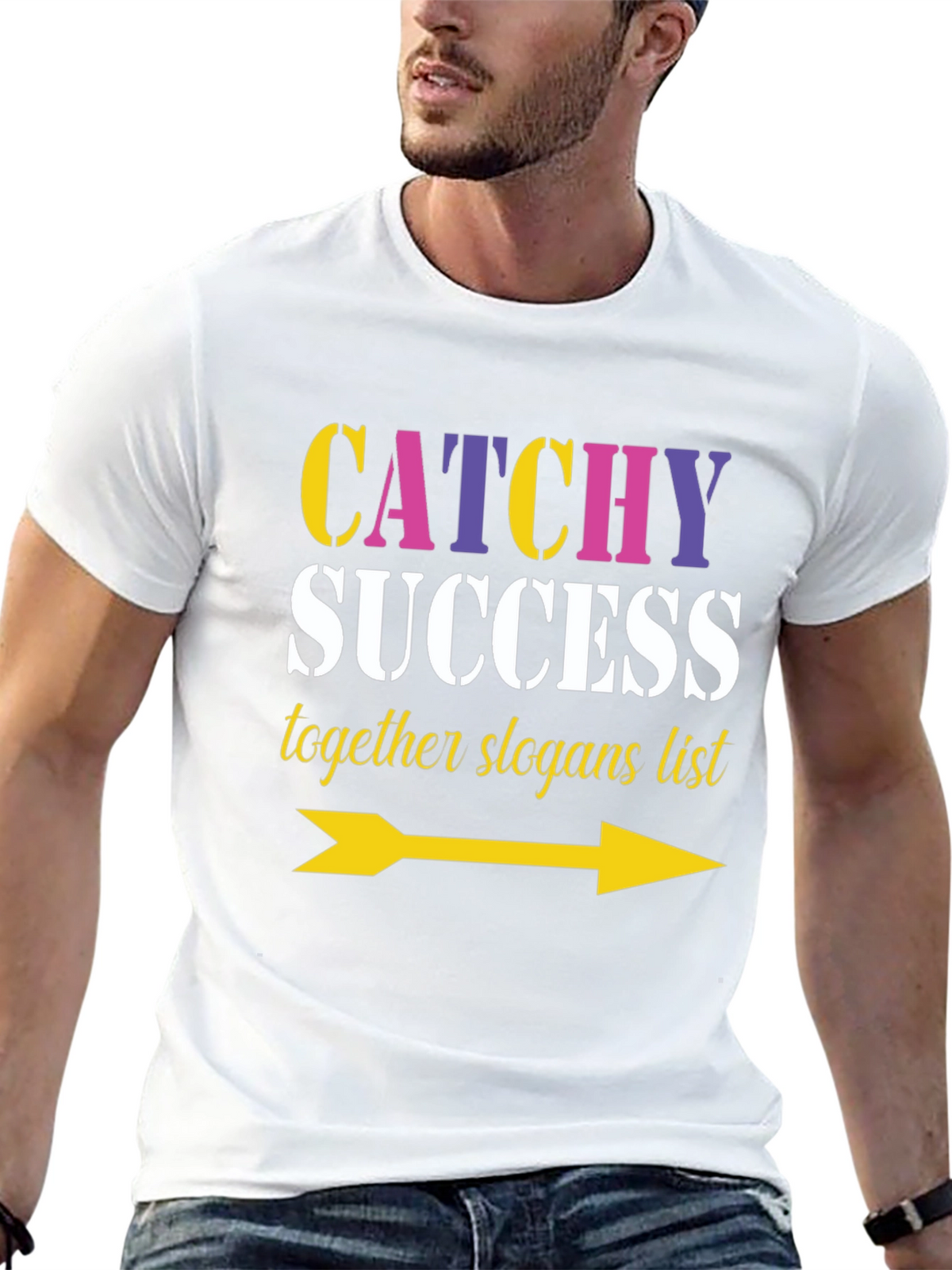 Catchy Success Slogans List Arrow T-Shirt