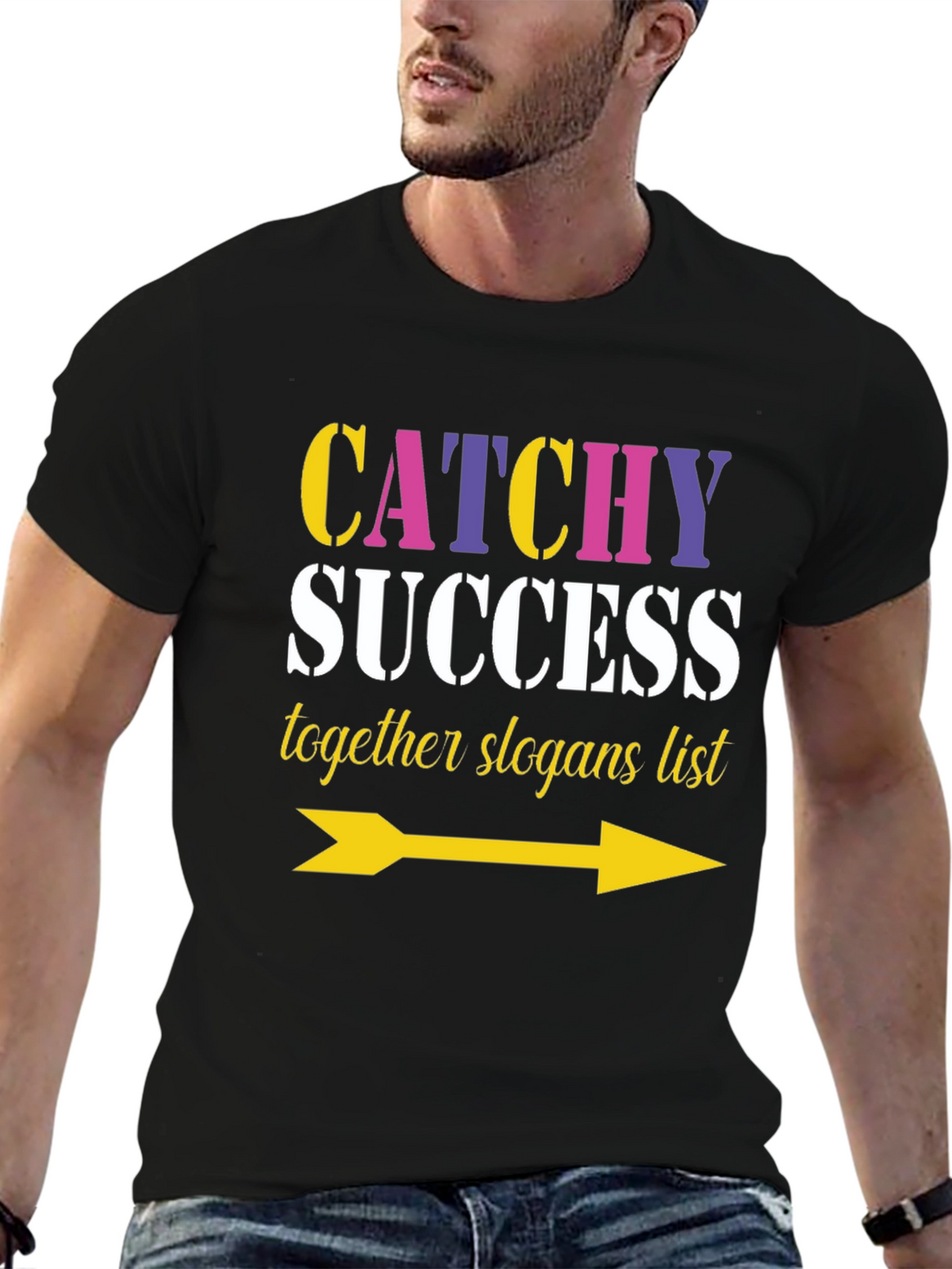Catchy Success Slogans List Arrow T-Shirt