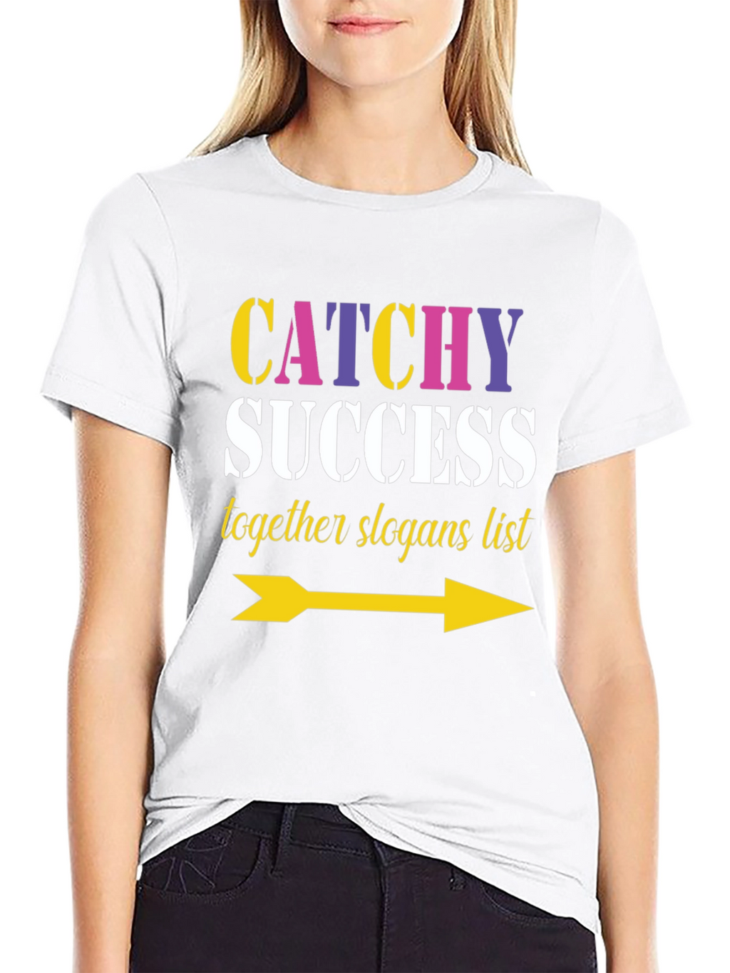 Catchy Success Slogans List Arrow T-Shirt