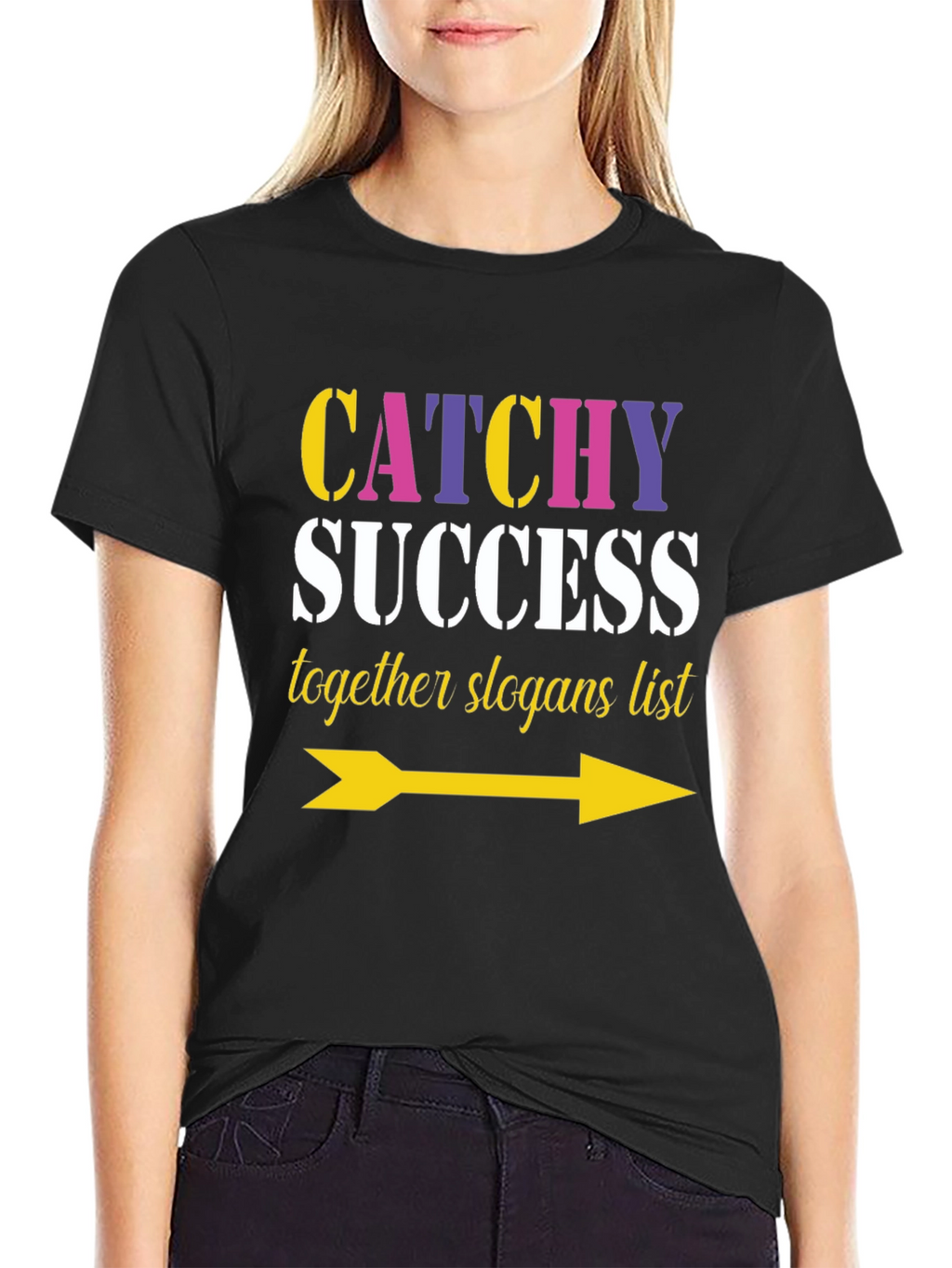 Catchy Success Slogans List Arrow T-Shirt
