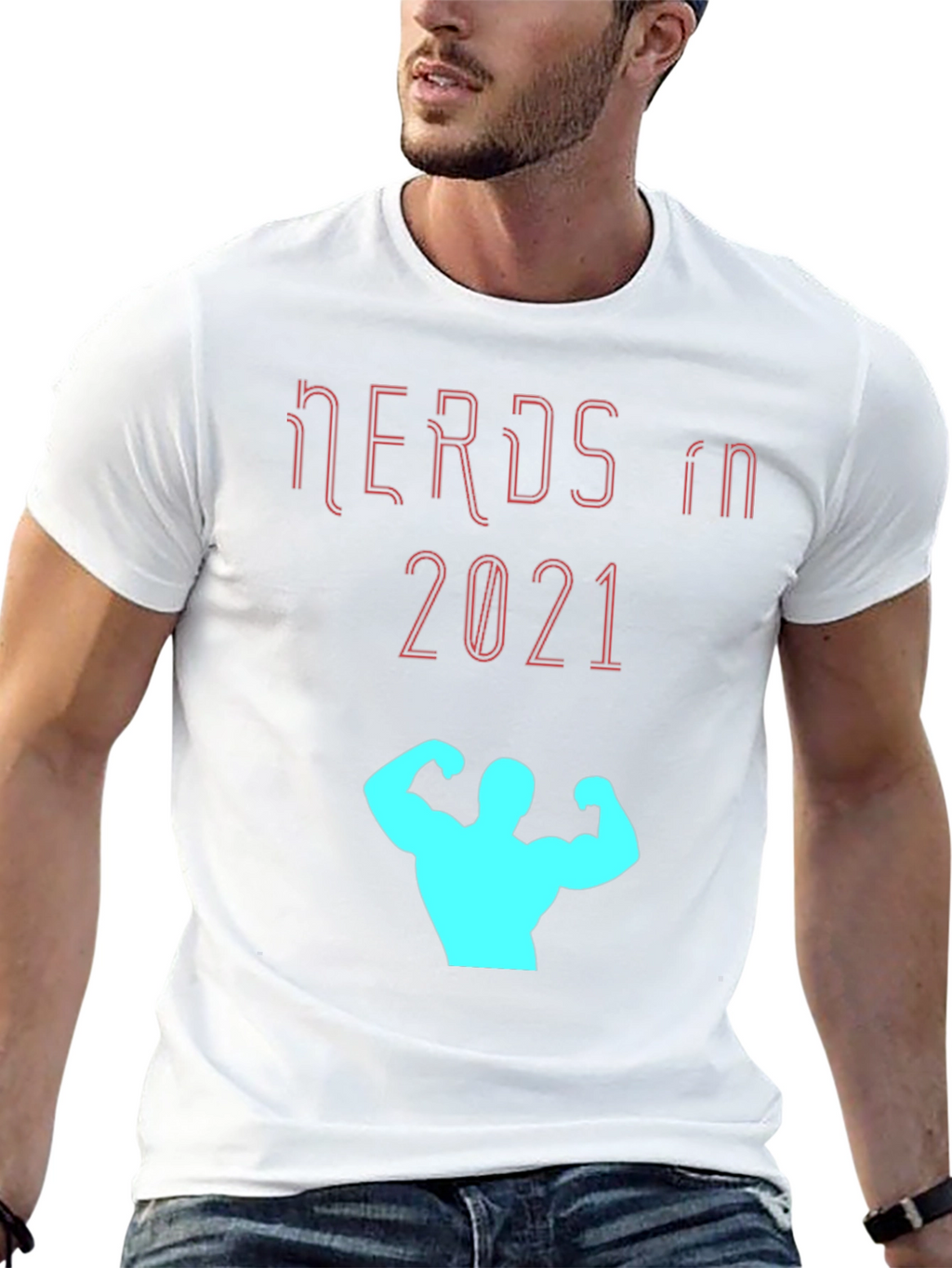 Nerds In 2021 Black Graphic T-Shirt