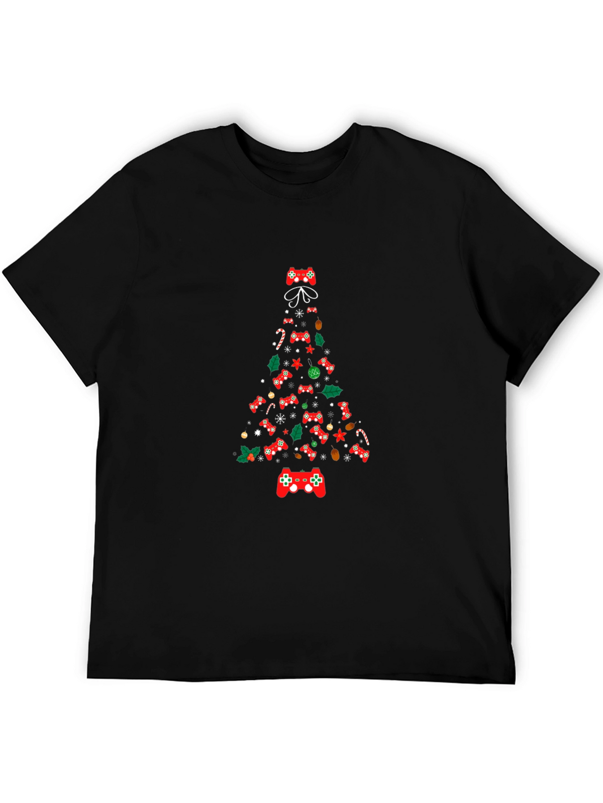 Christmas Gamer Tree Graphic Tee