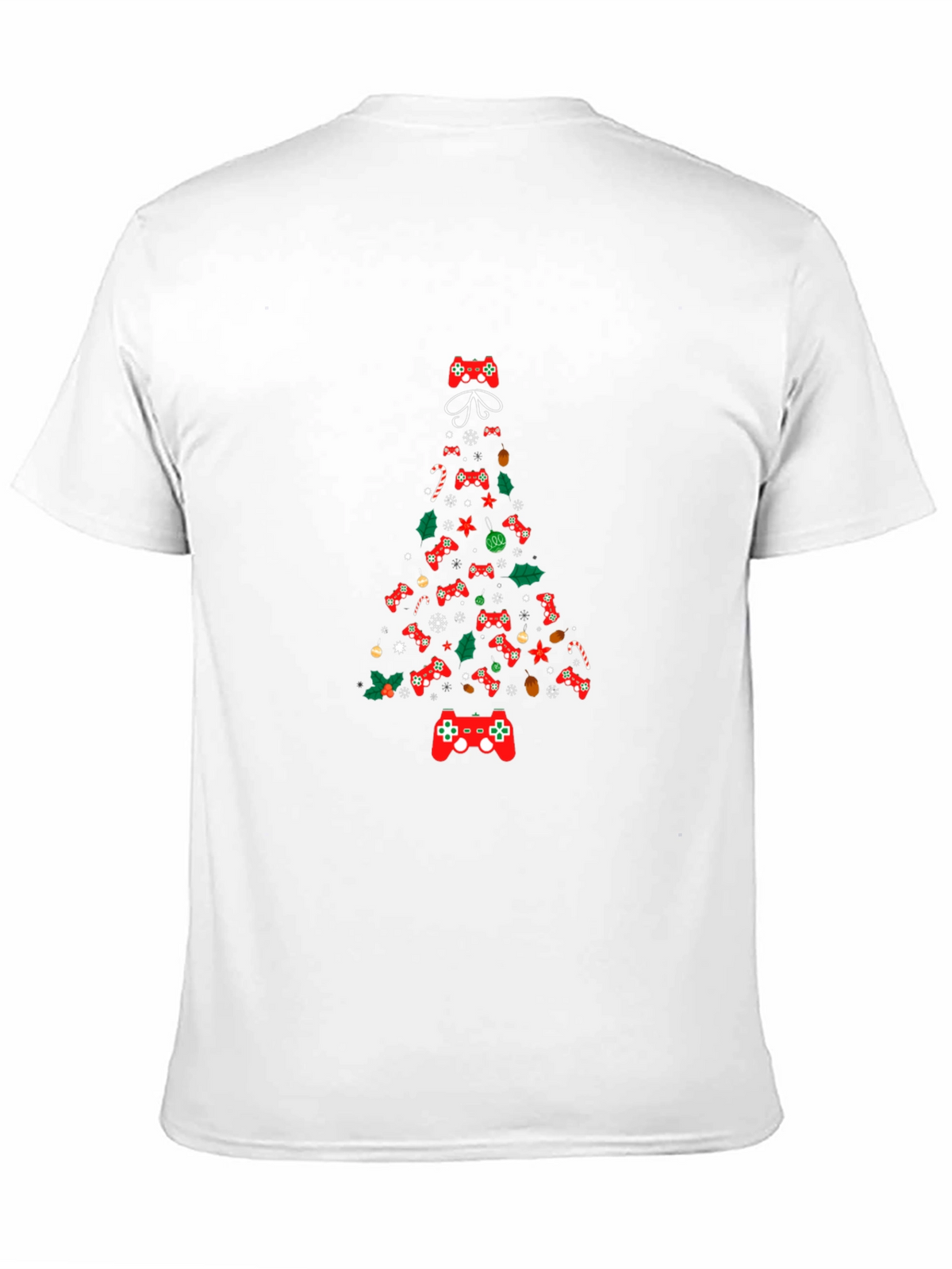 Christmas Gamer Tree Graphic Tee
