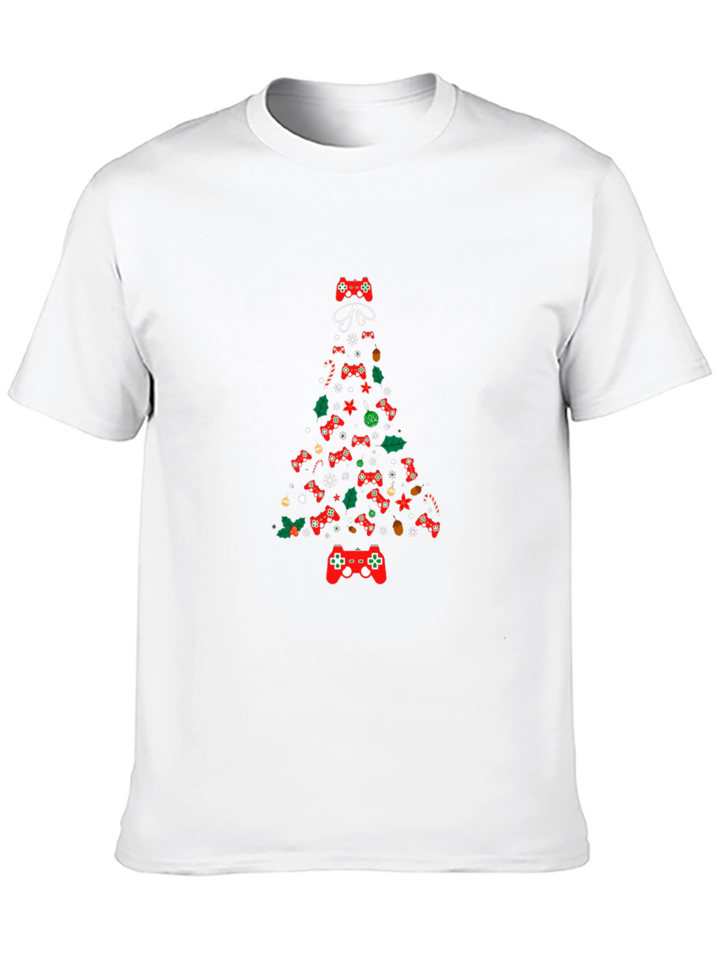 Christmas Gamer Tree Graphic Tee