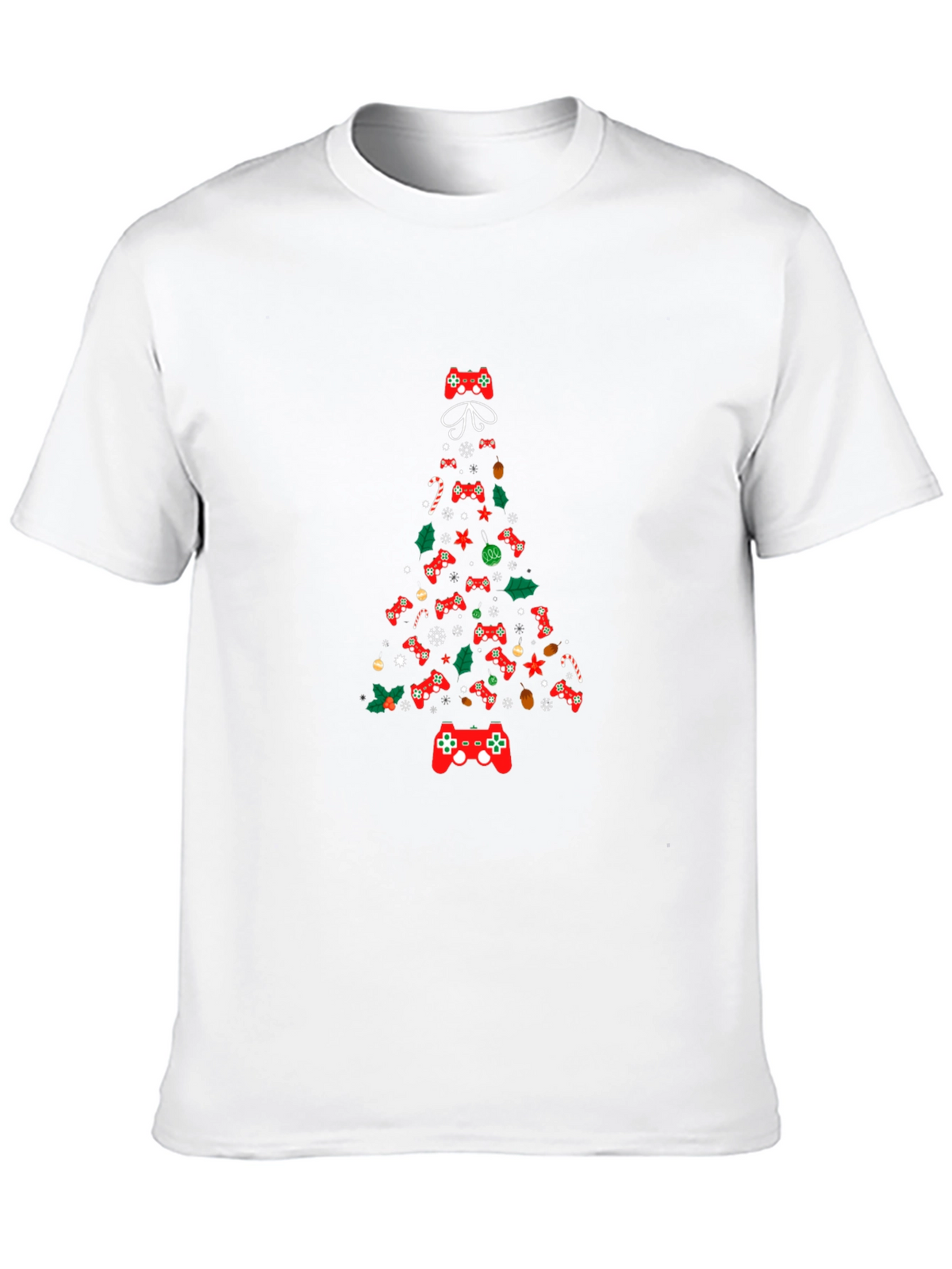 Christmas Gamer Tree Graphic Tee
