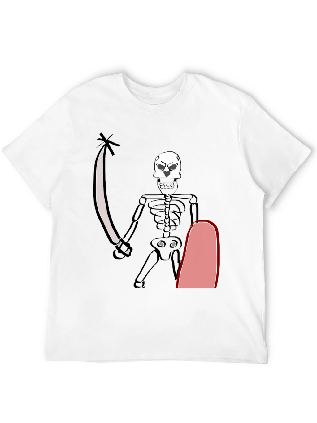 Skeleton Pirate T-Shirt - Black