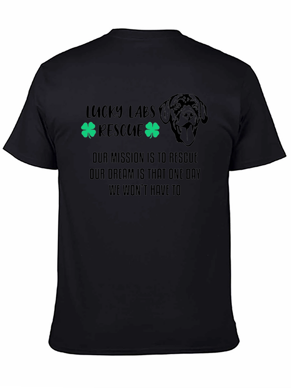 Lucky Labs Rescue T-Shirt - Dog Lover Tee