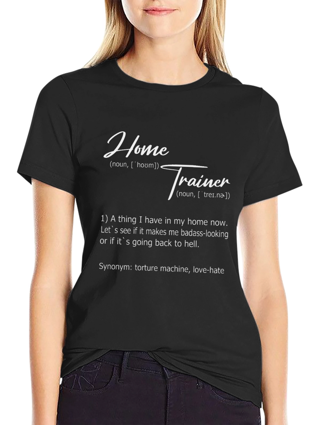 Home Trainer Definition T-Shirt - Workout Funny Tee