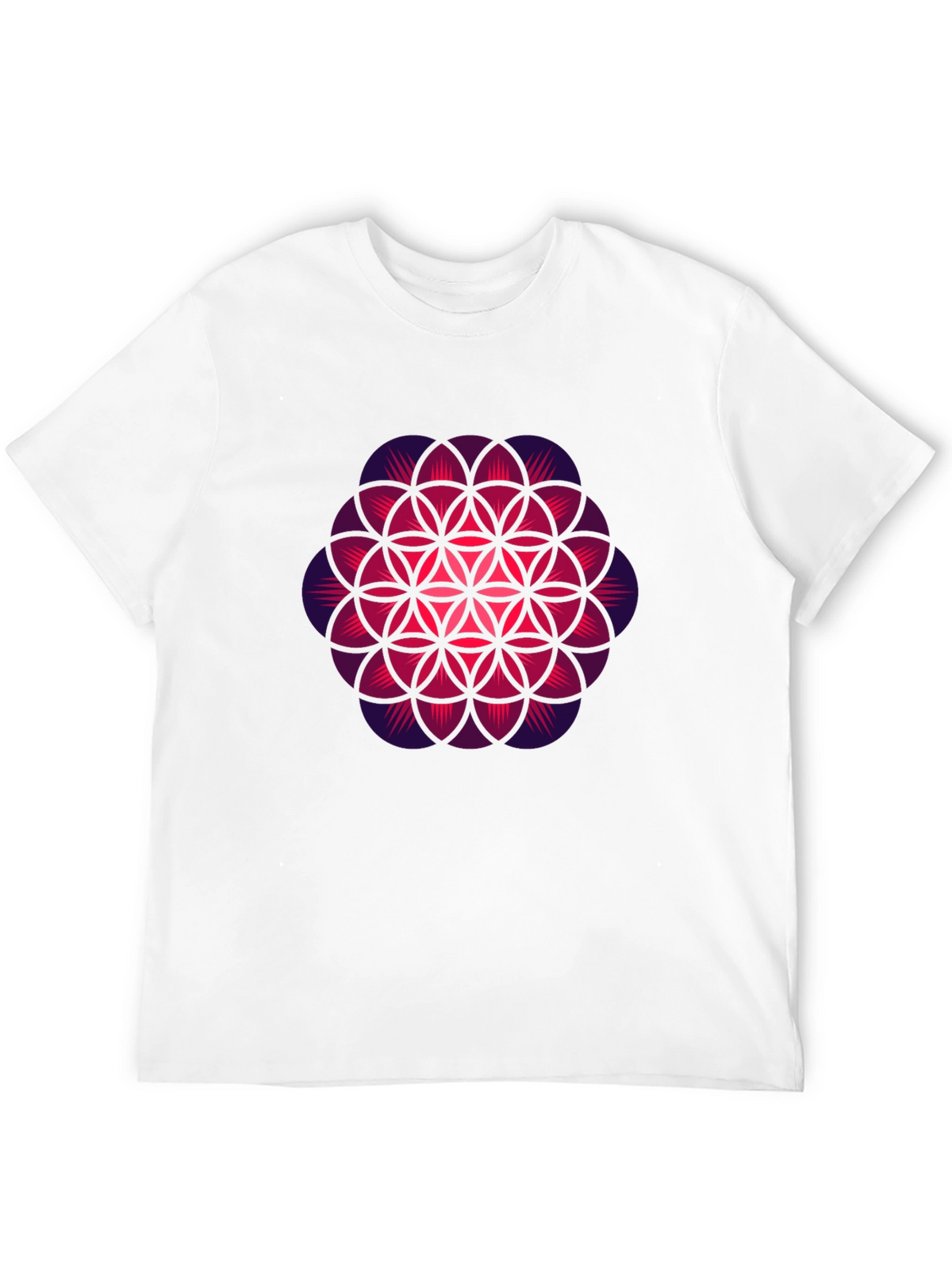 Flower of Life Graphic Tee - Black T-Shirt