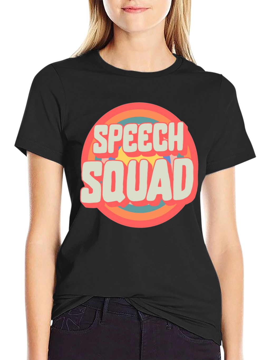 Speech Squad Retro Graphic Tee