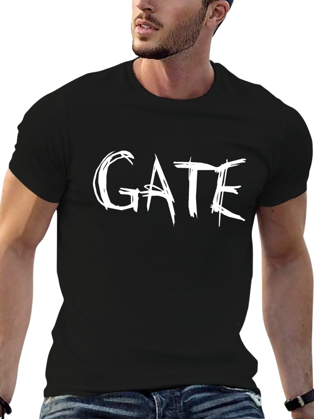 GATE Graphic Print T-Shirt