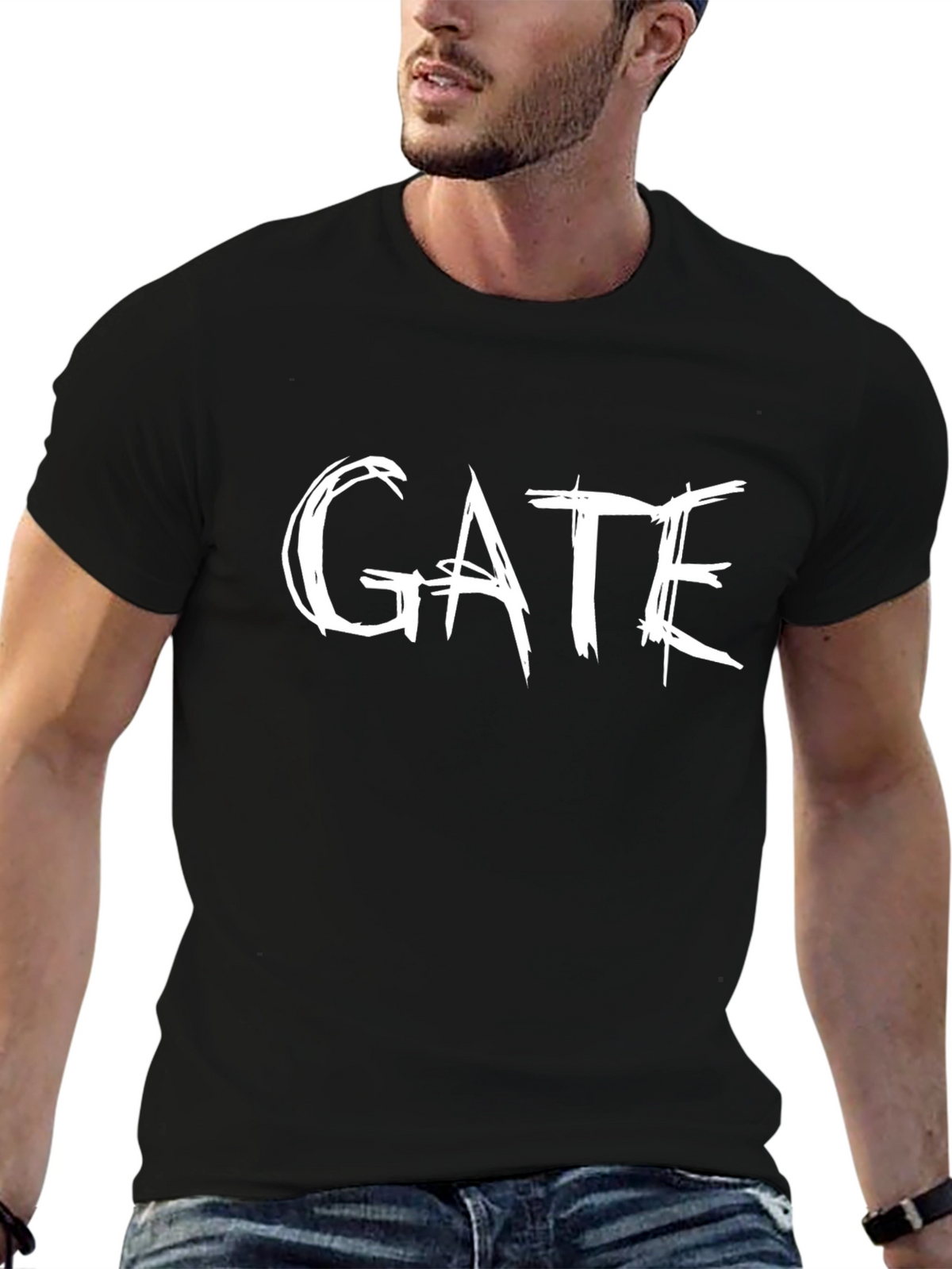 GATE Graphic Print T-Shirt