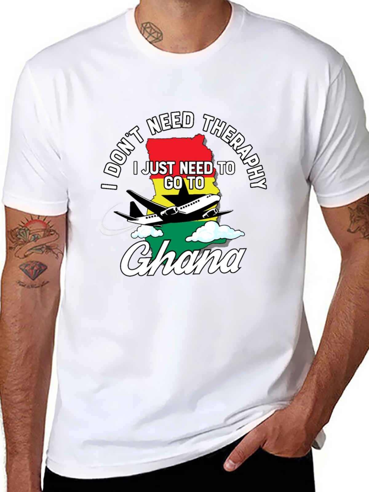 Ghana Therapy Travel T-Shirt