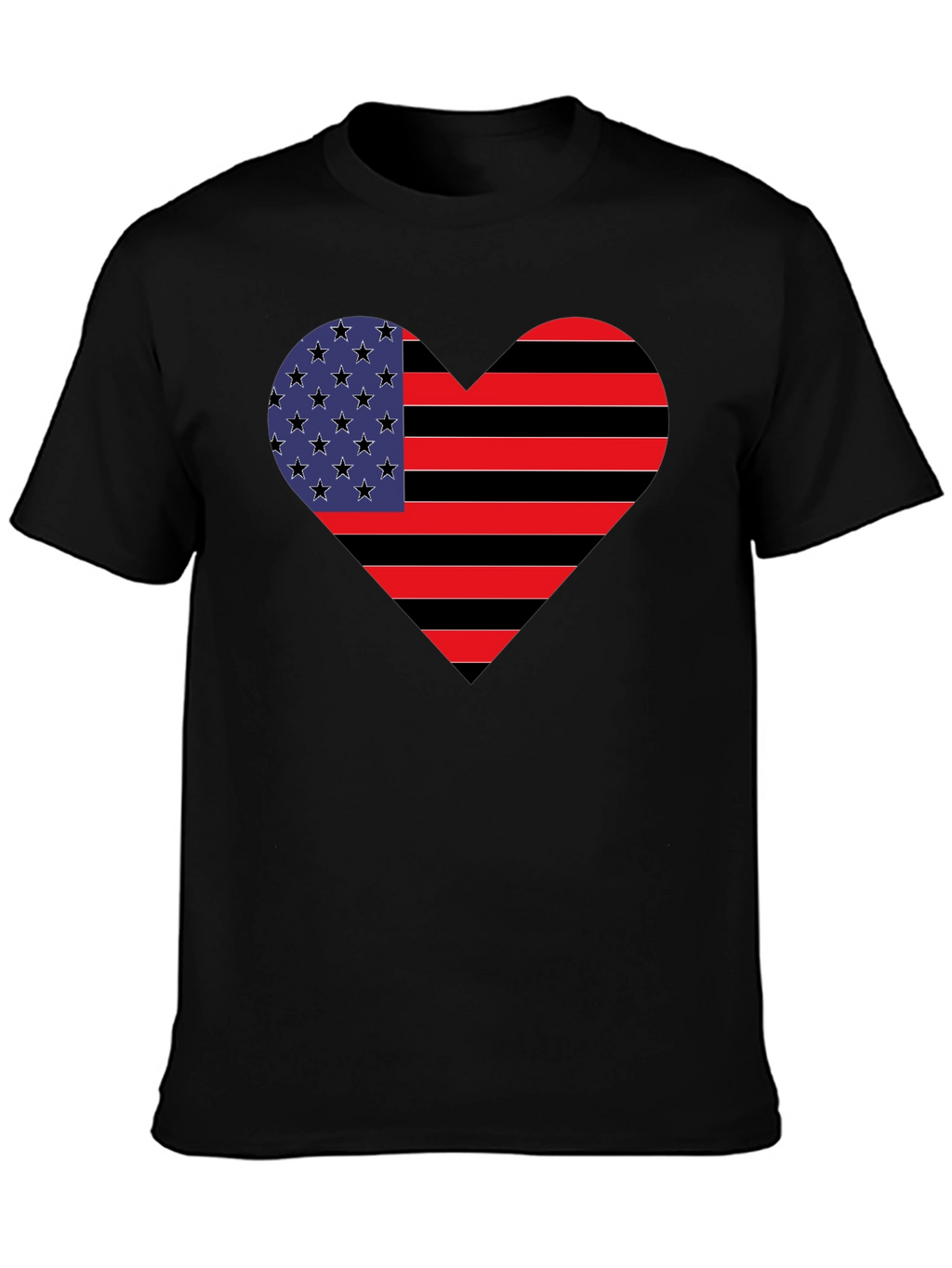 American Heart Flag T-Shirt