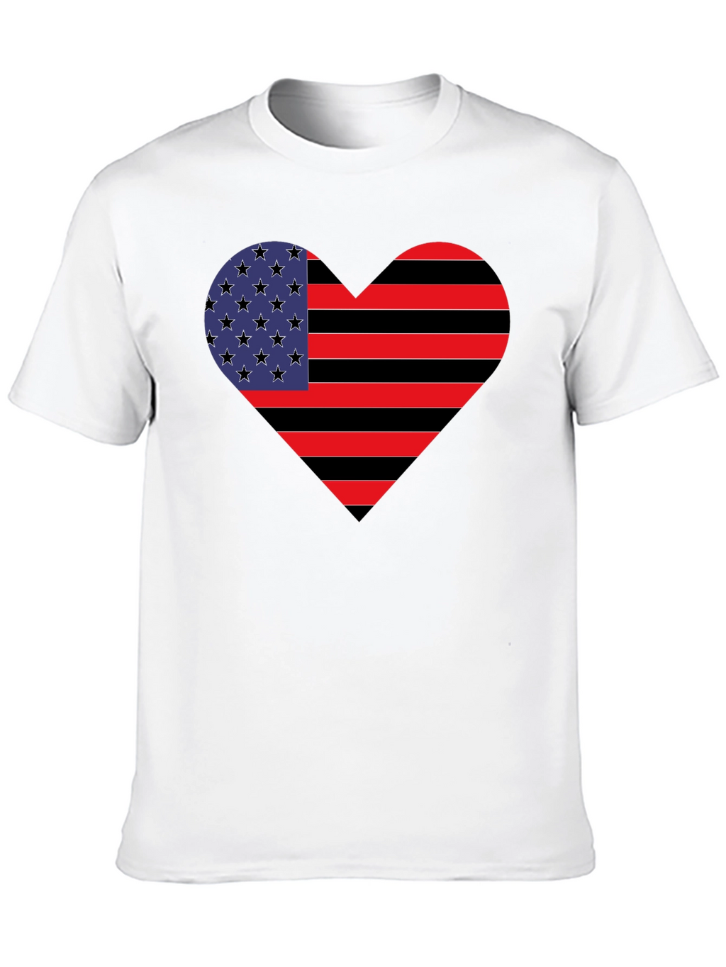 American Heart Flag T-Shirt
