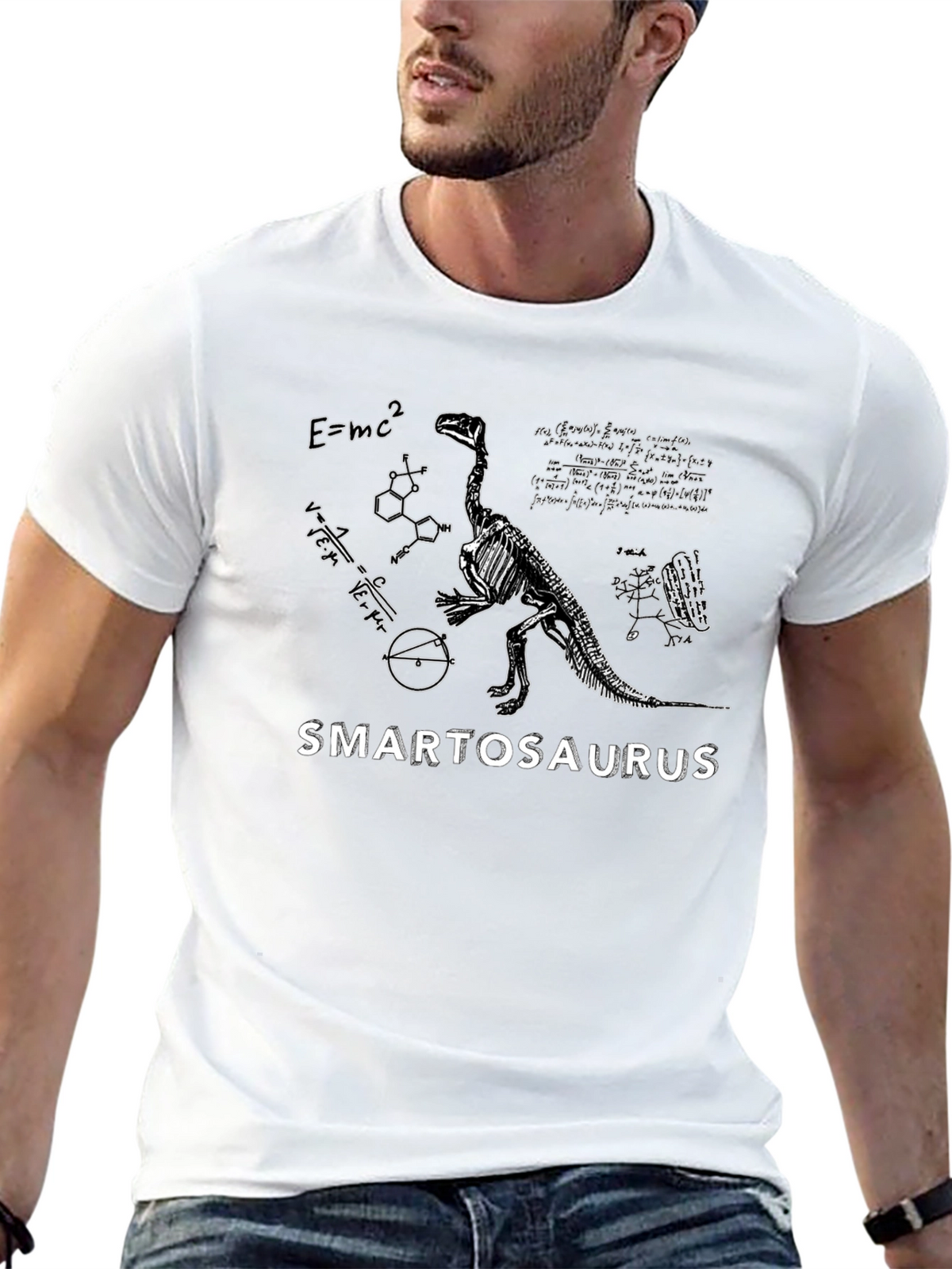 Smartosaurus T-Shirt - Science Dinosaur Tee