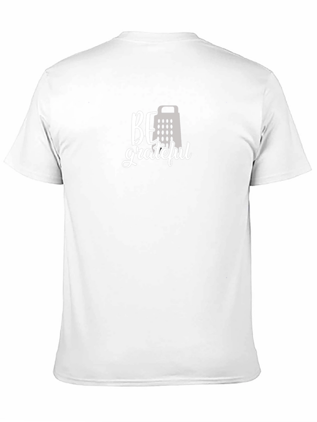 Be Grateful Grater Graphic Tee - Mens Black T-Shirt