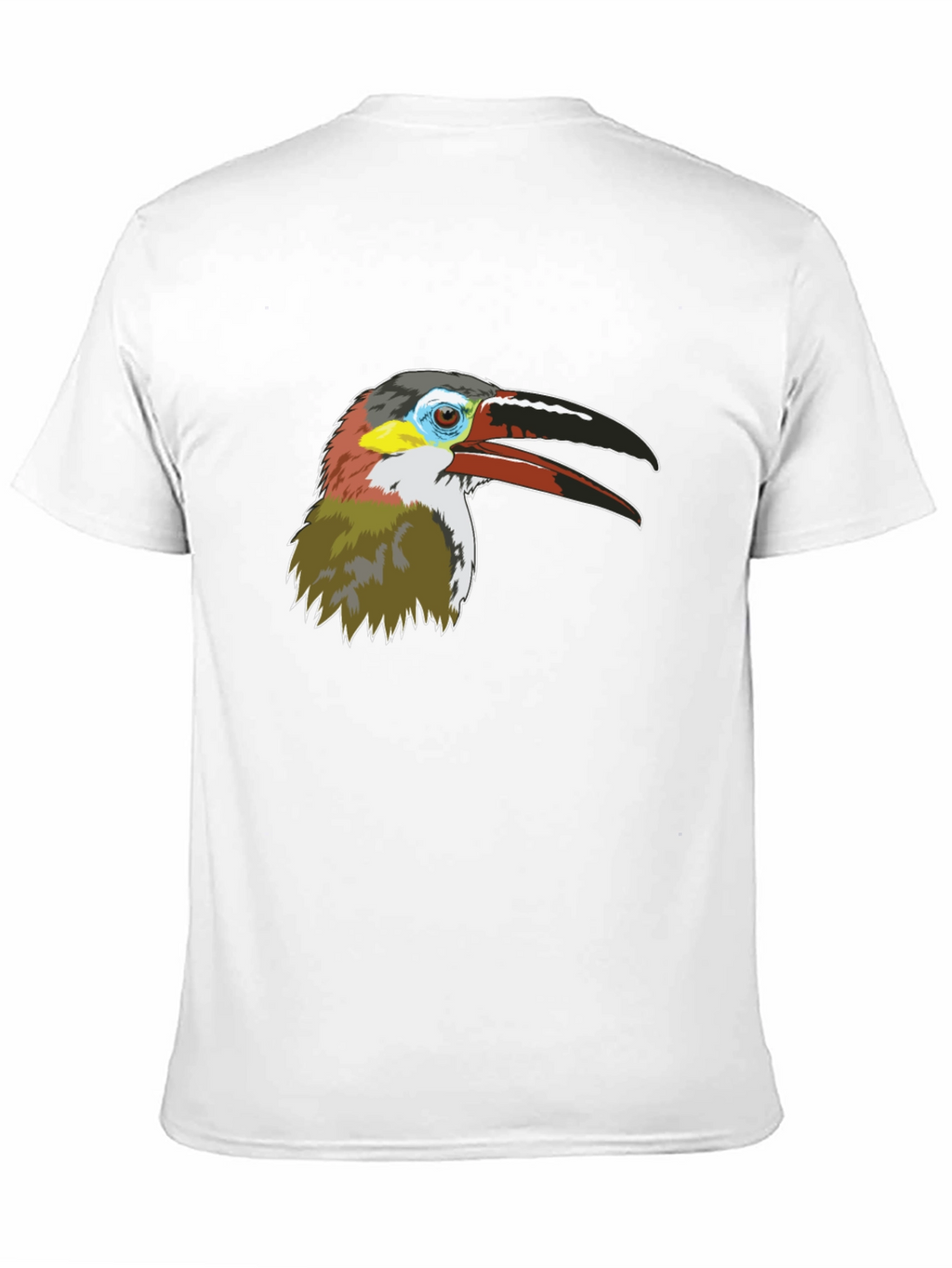 Toucan Bird Graphic Tee - Mens Black T-Shirt