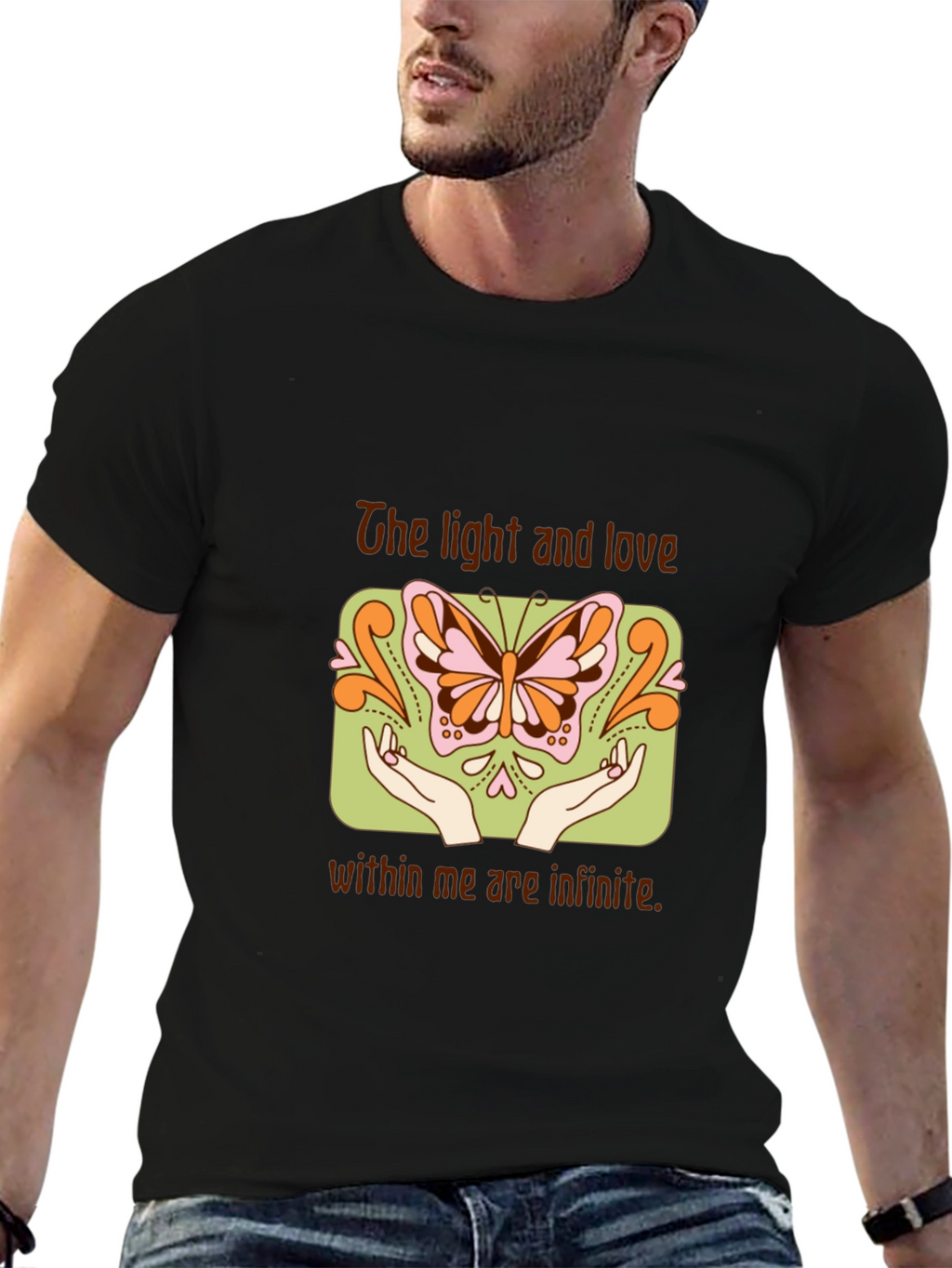 Butterfly Light & Love Graphic Tee - Unisex