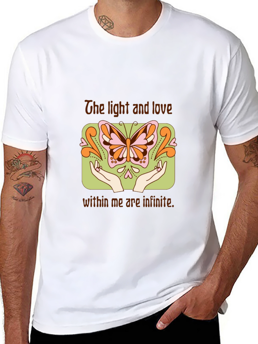Butterfly Light & Love Graphic Tee - Unisex