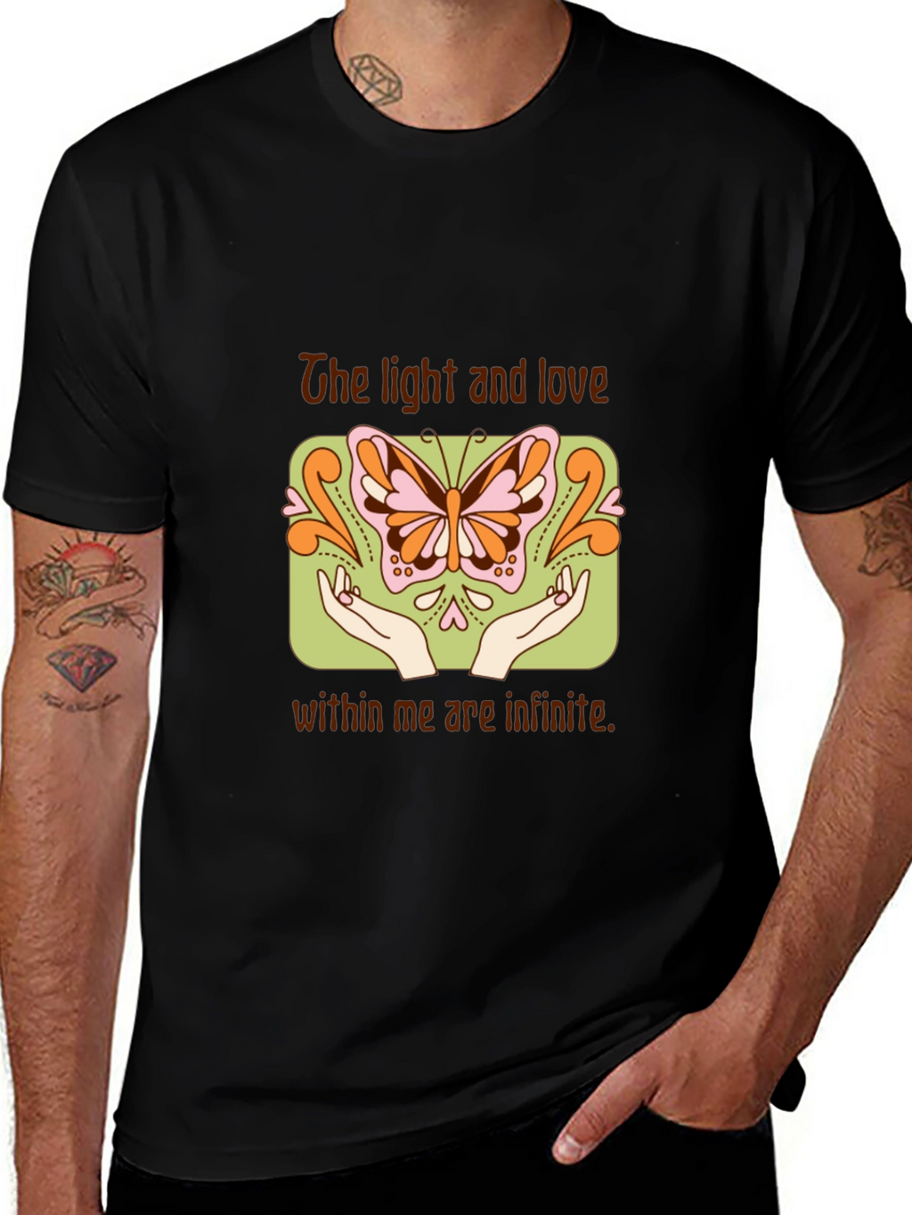 Butterfly Light & Love Graphic Tee - Unisex