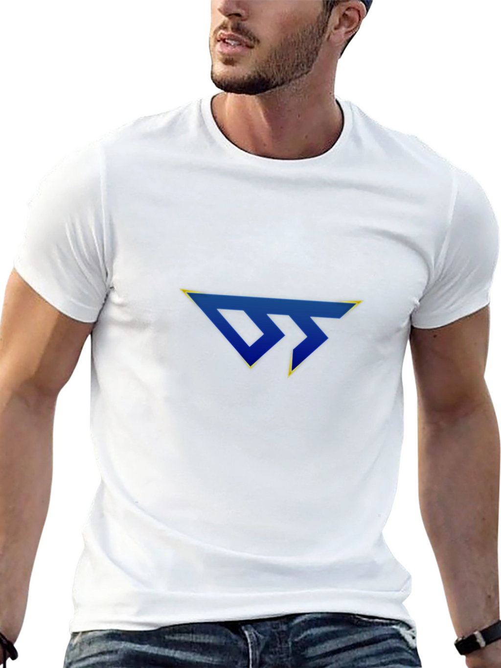 Modern Graphic Tee - Stylish Black Shirt
