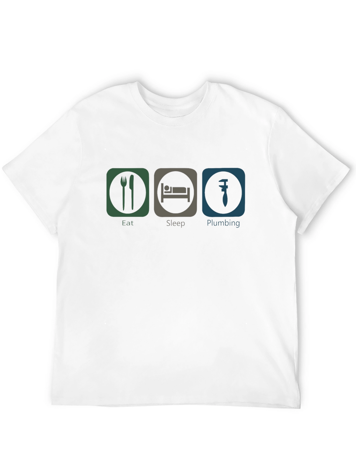 Eat Sleep Plumbing T-Shirt Plumber Gift