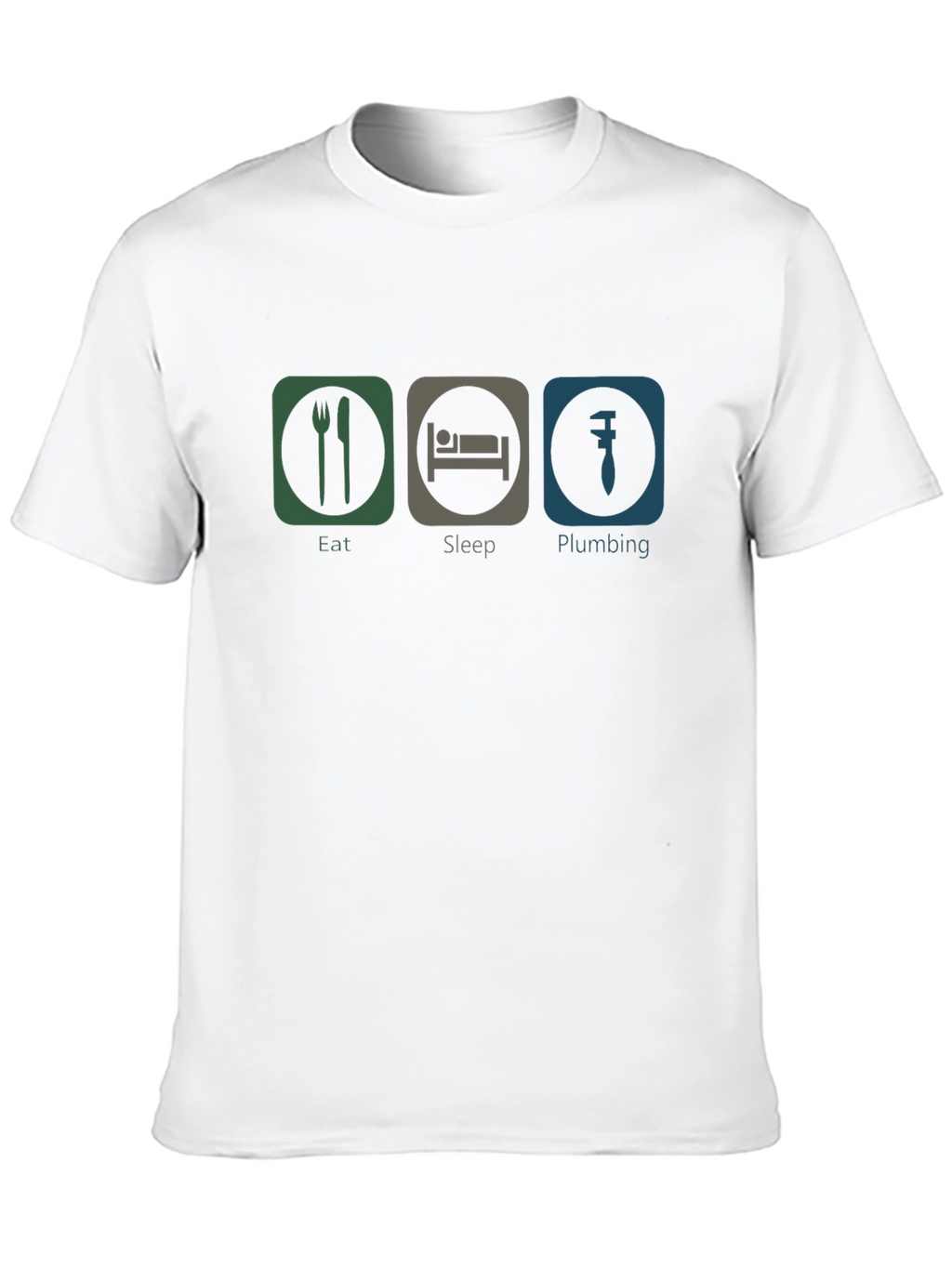 Eat Sleep Plumbing T-Shirt Plumber Gift