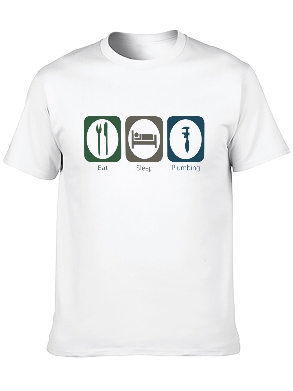 Eat Sleep Plumbing T-Shirt Plumber Gift
