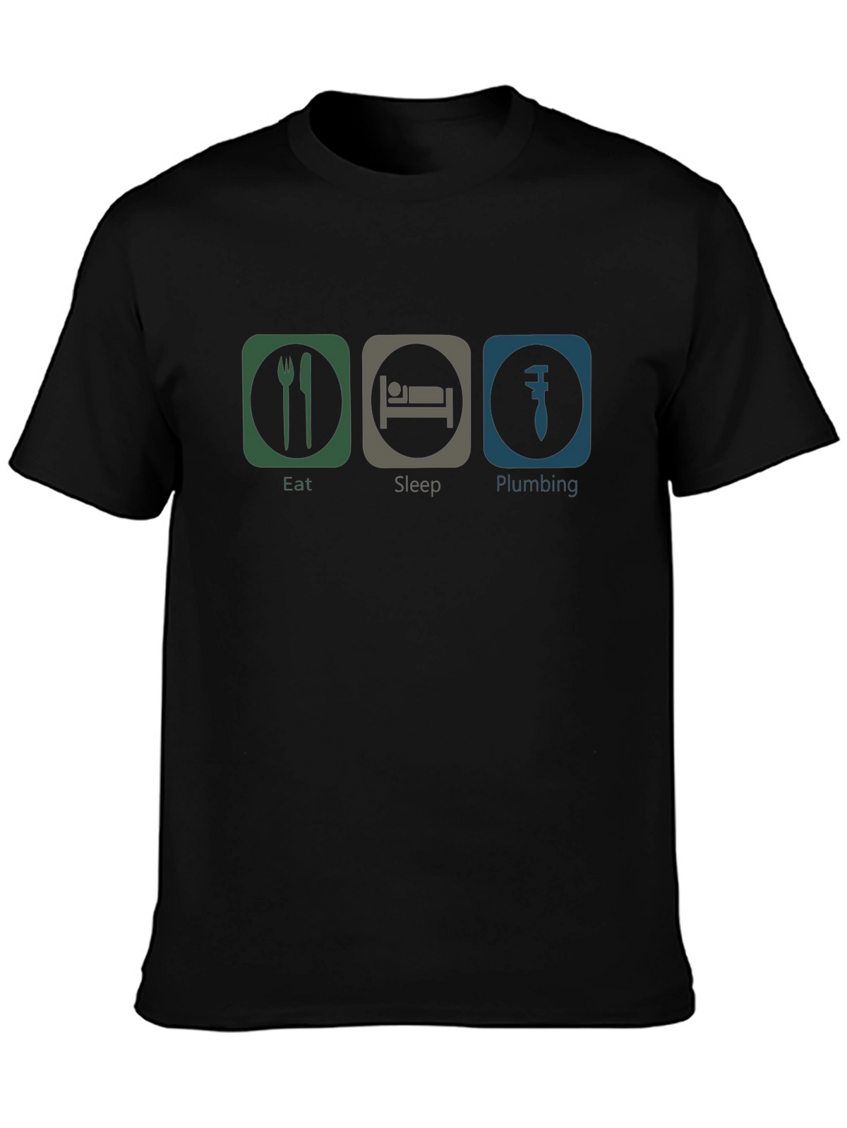 Eat Sleep Plumbing T-Shirt Plumber Gift