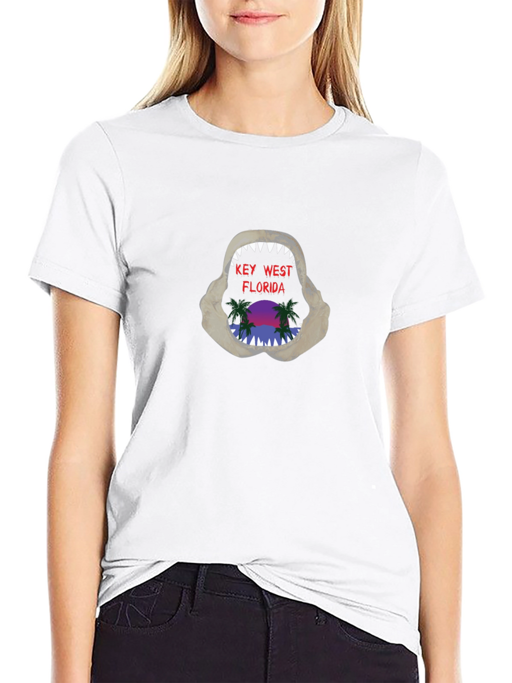 Key West Florida Shark Teeth T-Shirt