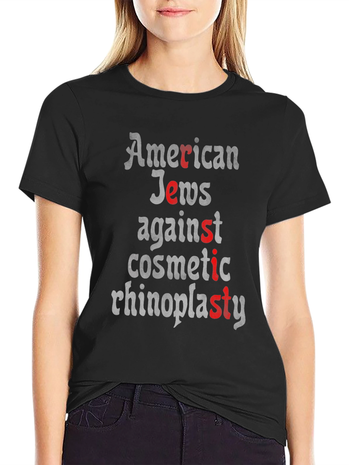 American Jews Against Cosmetic Rhinoplasty T-Shirt