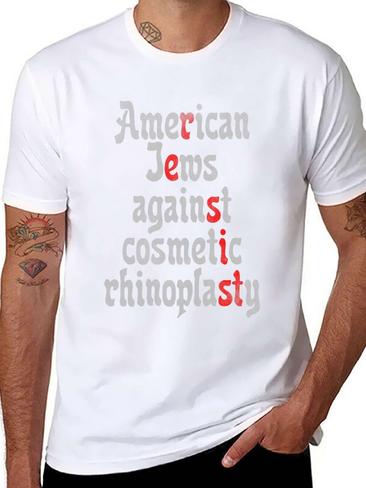 American Jews Against Cosmetic Rhinoplasty T-Shirt
