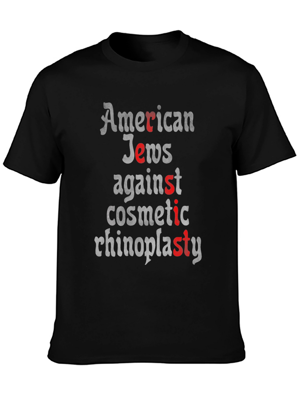American Jews Against Cosmetic Rhinoplasty T-Shirt
