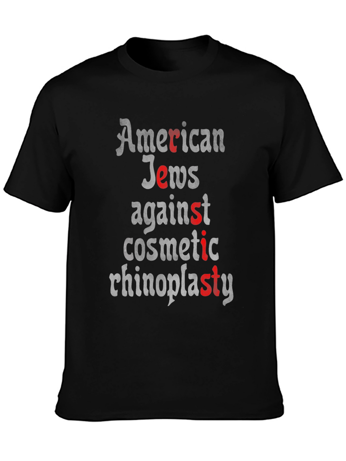 American Jews Against Cosmetic Rhinoplasty T-Shirt