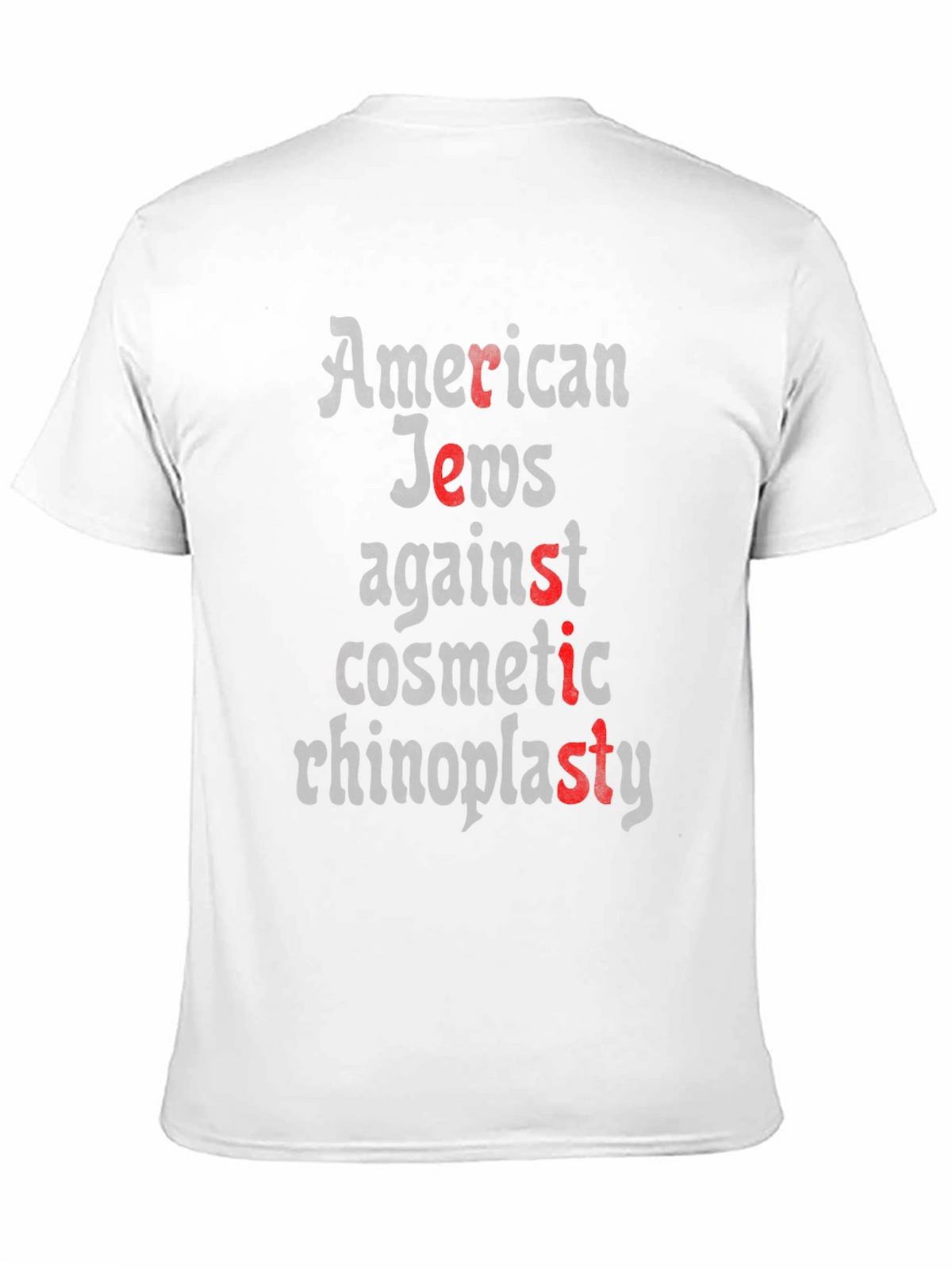 American Jews Against Cosmetic Rhinoplasty T-Shirt