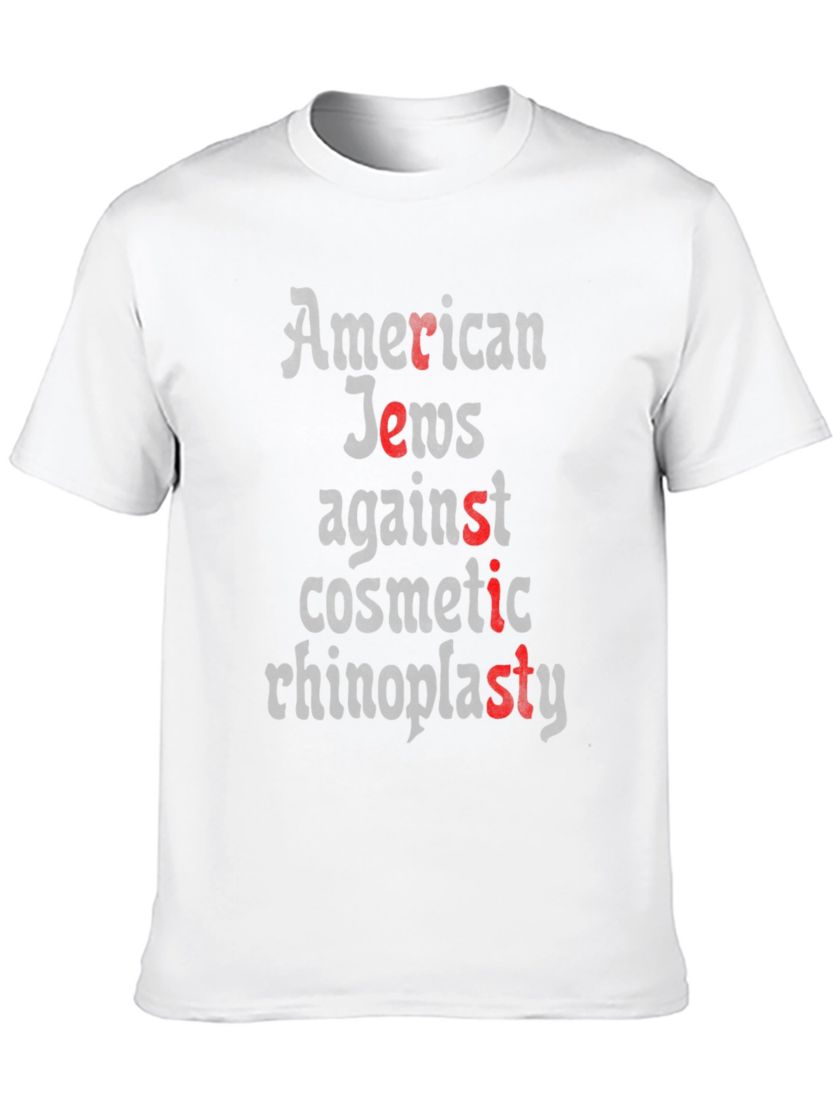 American Jews Against Cosmetic Rhinoplasty T-Shirt