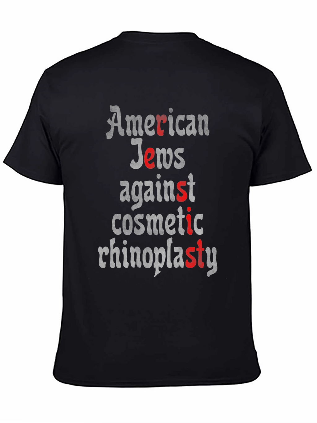 American Jews Against Cosmetic Rhinoplasty T-Shirt