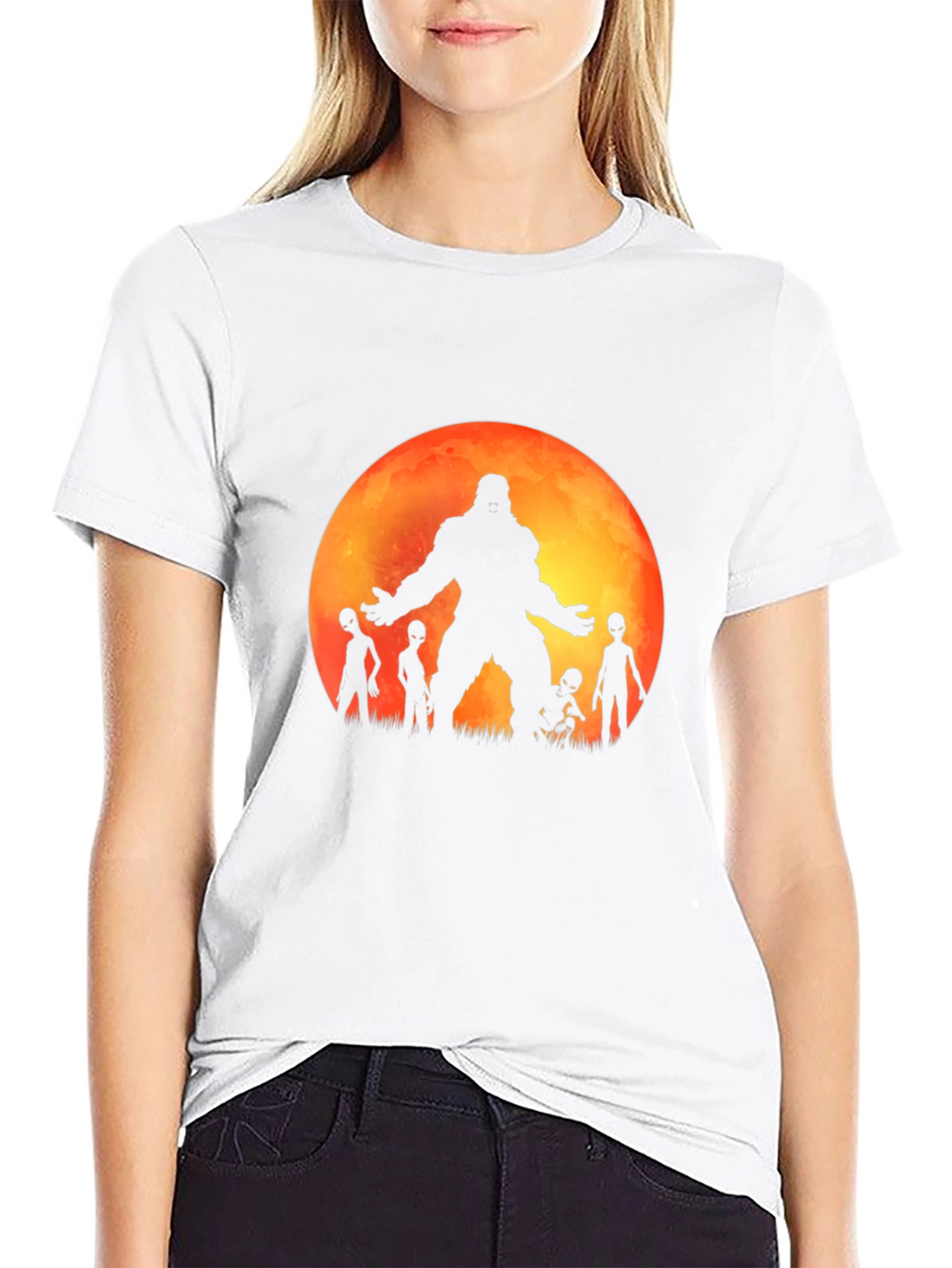Bigfoot Moon T-Shirt
