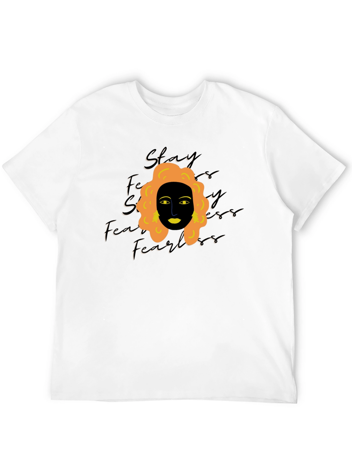 Stay Fearless Graphic Tee - Black