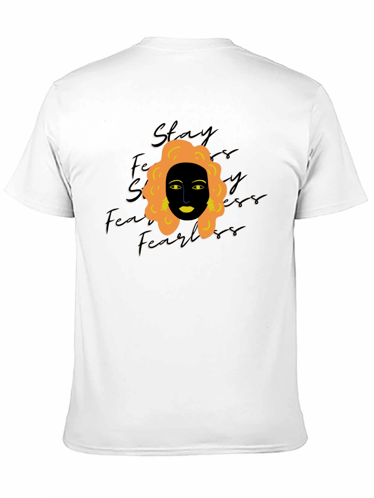 Stay Fearless Graphic Tee - Black