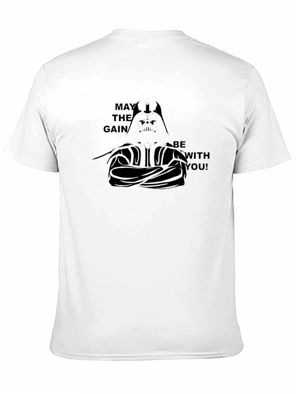 May The Gain Be With You Black T-Shirt