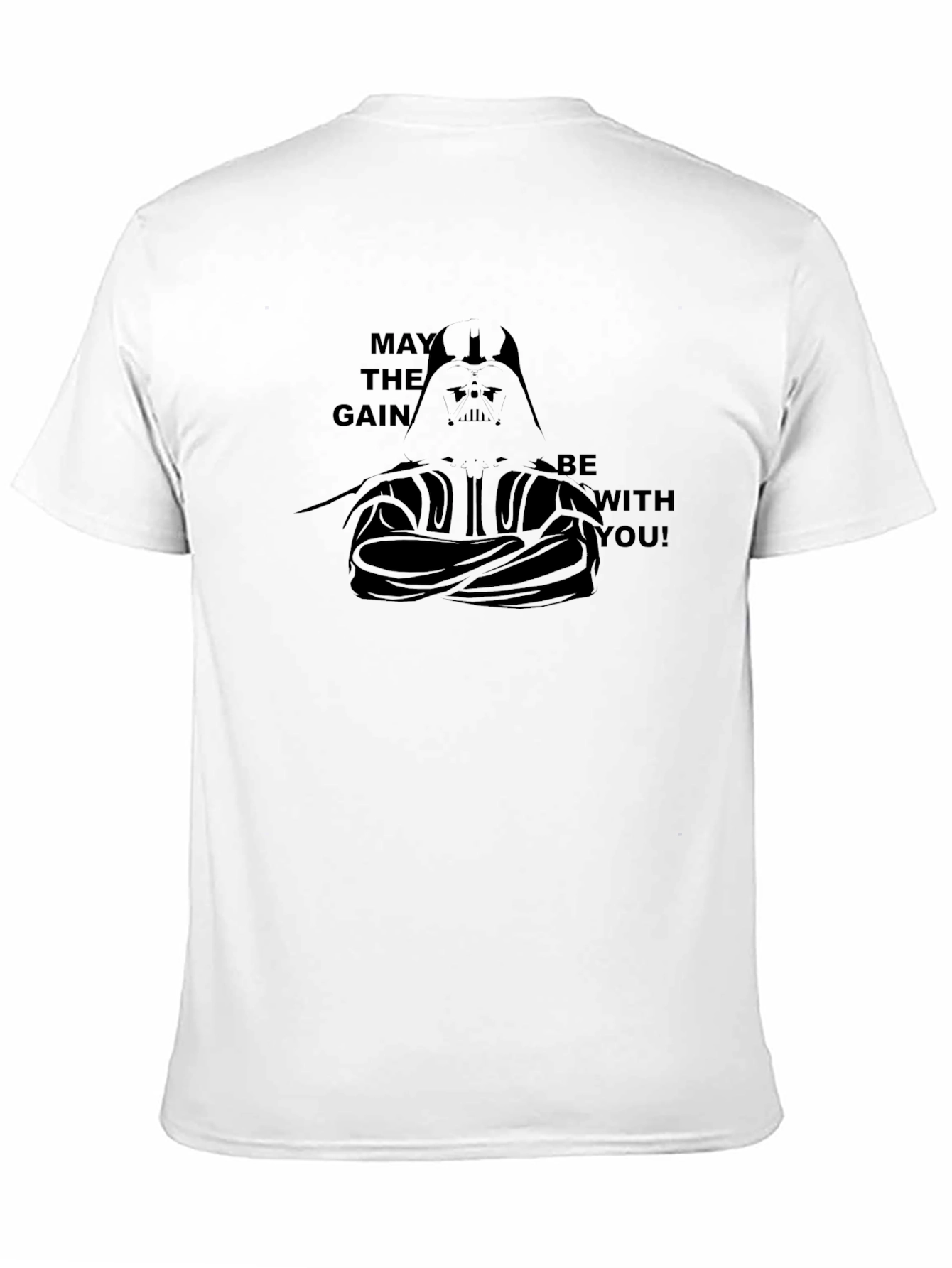 May The Gain Be With You Black T-Shirt