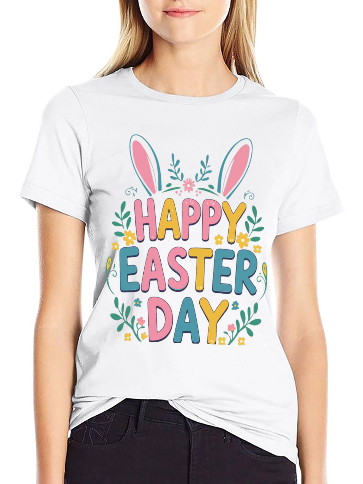 Happy Easter Day Graphic T-Shirt